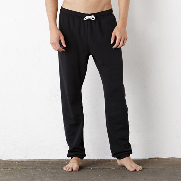 Unisex polycotton fleece long scrunch pants Thumbnail