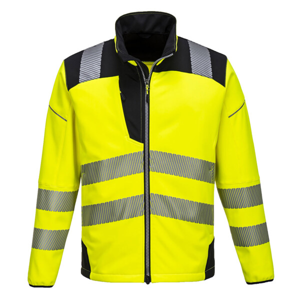 T402 - Hi Vis Softshell Jacket Thumbnail
