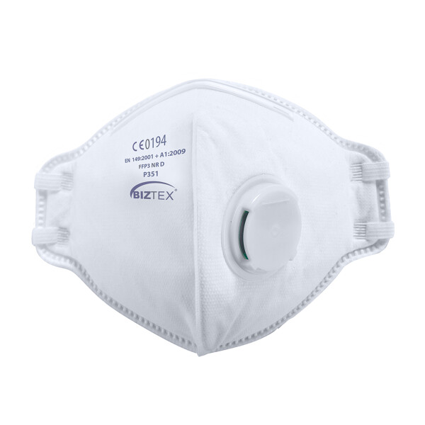 FFP3 Valved Dolomite Fold Flat Respirator Thumbnail